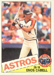 1985 Topps Baseball Cards      786     Enos Cabell